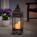 Darby Home Co Pinckneyville Triple LED Candle Glass Lantern DBHC9768